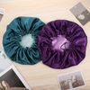 2 Pack Satin Bonnet Silk Bonnet for Sleeping, Adjustable Double Layer Satin Bonnet for Natural and Curly Hair Silk Cap Hair Bonnet for Sleeping