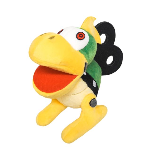 San-ei Boeki AC75 Super Mario All Star Collection Mecha Koopa Plush Toy, S, Size W 3.1 x D 7.1 x H 5.9 inches (8 x 18 x 15 cm)