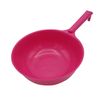 SecureFix Direct Corn Feed Scoop (Horse Equestrian Long Handle Plastic Animal), Pink