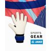 JAKO Unisex Torwart-Handschuhe River Basic RC, Navy/SkyBlue/Coral, 6