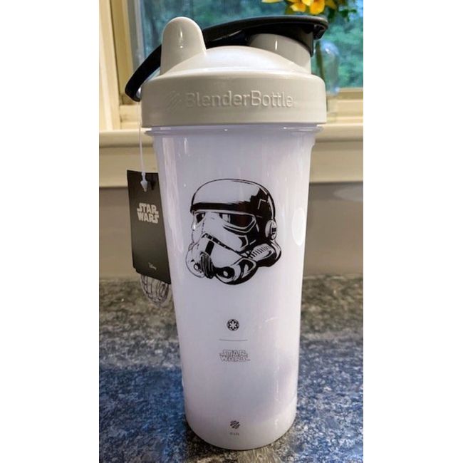 NWT Disney Star Wars Stormtrooper Blender Bottle Plastic 28 oz.