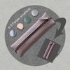 SinnWunder® Real Leather Pencil Case with Elastic Band for Ring Planner or Bullet Journal, duckegg, Planner case with rubber