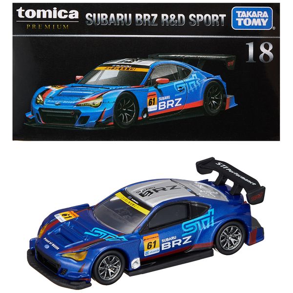 Tomica Premium 18 Subaru BRZ R&D Sport Toy Model Car