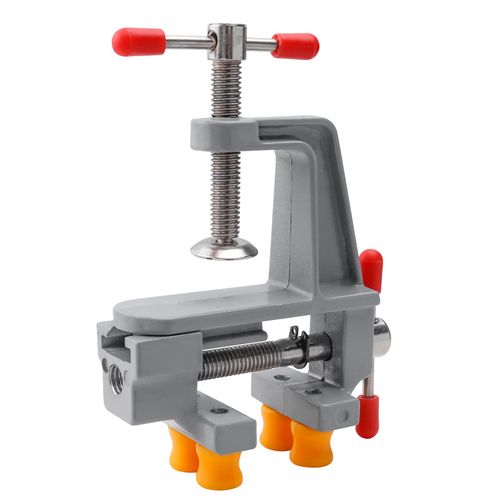 Gasea Mini Bench Vise Small Table Clamp Hobby Craft Repair Tool for Walnut Jewelry Watch Engraving Repairing