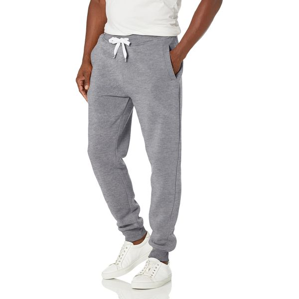 Southpole Men's Big and Tall Basic Active Fleece Jogger Pants-Regular and Big & Tall Sizes, HGY, 3XB