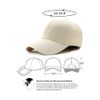 Etyepoh Baseball Cap Polo Style Classic 6 Panel Adjustable Sport Solid Sun Hat Unisex (Khaki)