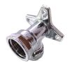 15mm x 1/2" Chrome Wallplate Elbow