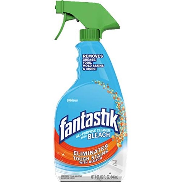 Fantastik Bleach Cleaner Spray - 32 Ounce- 2 Pack