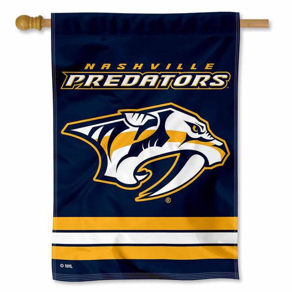 Nashville Predators Two Sided House Flag