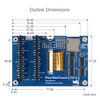 waveshare 3.5" LCD Touch Display Raspberry Pi Pico 480x320 Touch Screen 65K Color IPS Display SPI Interface for Raspberry Pi Pico