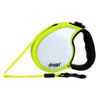 Retractable Leash, Small, Neon Yellow, 13-Ft. -DGO RLSH NY MD