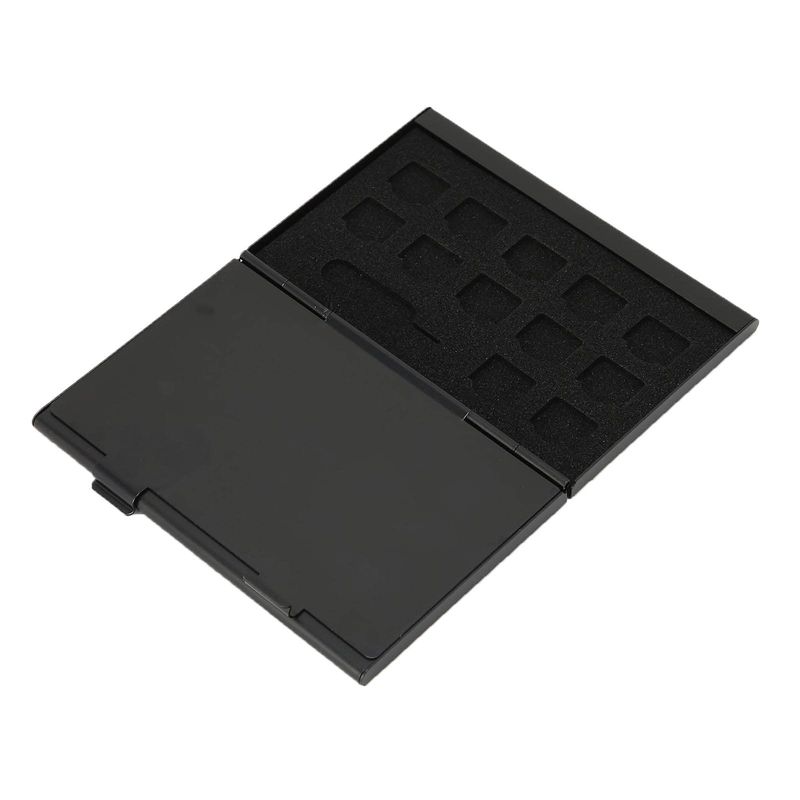 Shanrya SIM Card Organizer, 21 Slots Aluminum Memory Card Storage Case ...