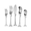 UPware 20-Piece Fish Shaped Flatware Set, 18/8 Stainless Steel Silverware Cut...