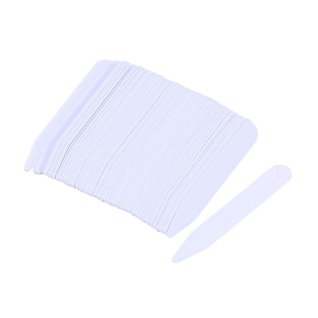 BESPORTBLE 200pcs Collar Stays Dress Shirt Collar Stays Straight Collar Supports Inserts for Men Women