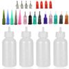 Jagua Henna Applicator Bottles Kit for Tattoo Body Paint,Multi Purpose Precision