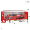 Bburago 18-26001 Ferrari Modellauto, Rot/Schwarz, Large