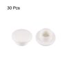 sourcing map 30pcs Tactile Push Button Switch Caps 3.2mm Hole Dia for 6x6mm Micro Tactile Switch White