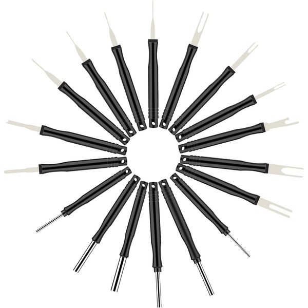 18Pcs Upgraded Terminal Removal Kit Depinning Tool Pin Electrical Connector P...