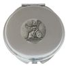 Britannia Compact Mirror Handbag Gift With Free Engraving 516