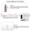 10pc Mini Refillable Travel Portable Perfume Atomizer Bottle Spray Pump Case 5ml