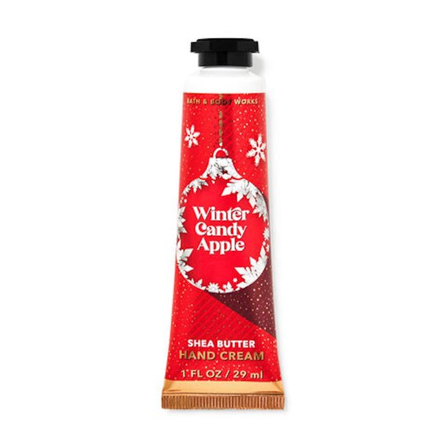 Bath & Body Works Winter Candy Apple Shea Butter Travel Size Hand Cream 1oz (Winter Candy Apple)