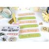 Dovecraft Bee Happy Premium Collection - Sentiment Toppers