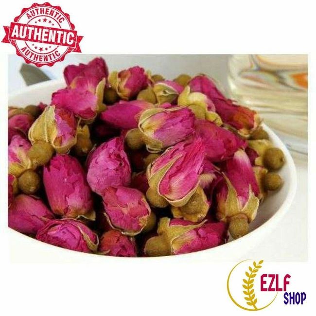 8oz 100% Dried Rose Buds Red Rose Buds Food Grade Herbal Tea 红玫瑰花茶 US Seller