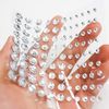 081 Rhinestone Sticker (Deco Sticker) Jewelry Type 0.2 - 0.4 inches (4 - 9 mm) [Crystal]