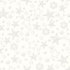 IHR Serviettes X-Mas Star Uni-Embossed Cover white
