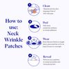 Wrinkles Schminkles Neck Wrinkle Patch, 1-Pack, Reusable Hypoallergenic Silicone Smoothing Pad for Neck Wrinkle Prevention