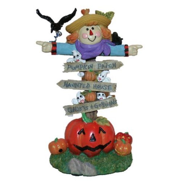 Polystone Halloween Figurine (Pumpkin Patch)