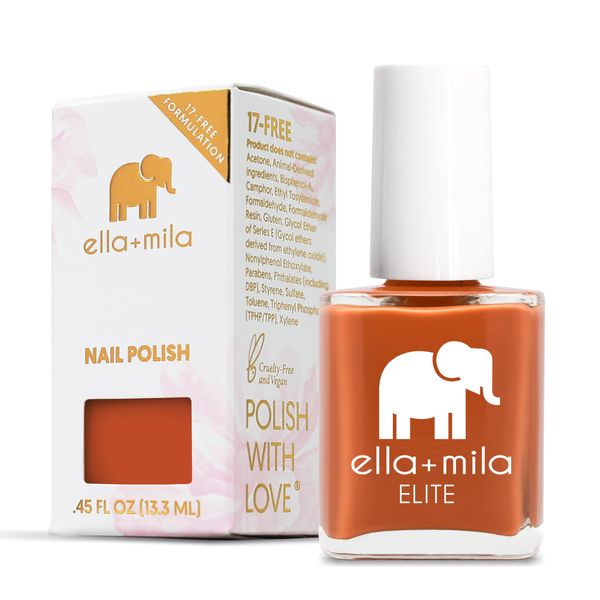 ella+mila Professional Nail Polish - Quick Dry Nail Polish - Long-Lasting & Chip-Resistant Nail Polish (Elite Collection A - Sunset Escape - 0.45 fl oz each)