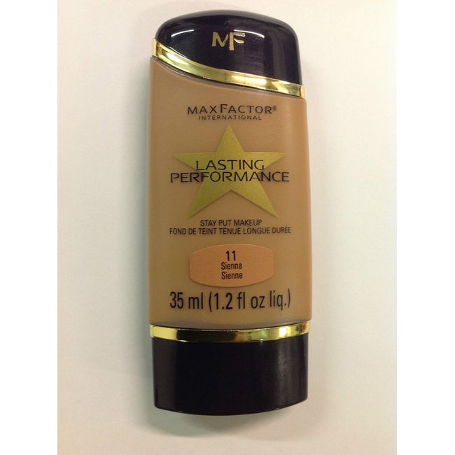 Max Factor Lasting Performance Stay Put Makeup SIENNA #11 ORIGINAL FORMULA NEW.