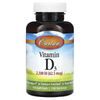 Vitamin D3, 62.5 mcg (2,500 IU), 150 Soft Gels