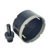 3" Diamond Drilling Bit Set for Ceramic Granite Tile Marble Hole Saw Cutter Tool