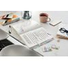 Post-it Flags, Gradient Color.47 in x 1.7 in, 100 Flags per Dispenser (684-GRDNT),Assorted Gradient Designs