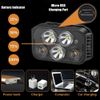 LED Motion Sensor Headlamp Rechargeable Super Bright Headlight Torch Flashlight