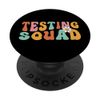 Testing Squad Colorful Fun Vibe PopSockets Adhesive PopGrip