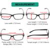 Eyekepper Spring Hinges Vintage Reading Glasses Men Readers Black