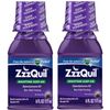ZzzQuil Nighttime Sleep Aid Liquid 6 oz ( 2 Bottles ) __
