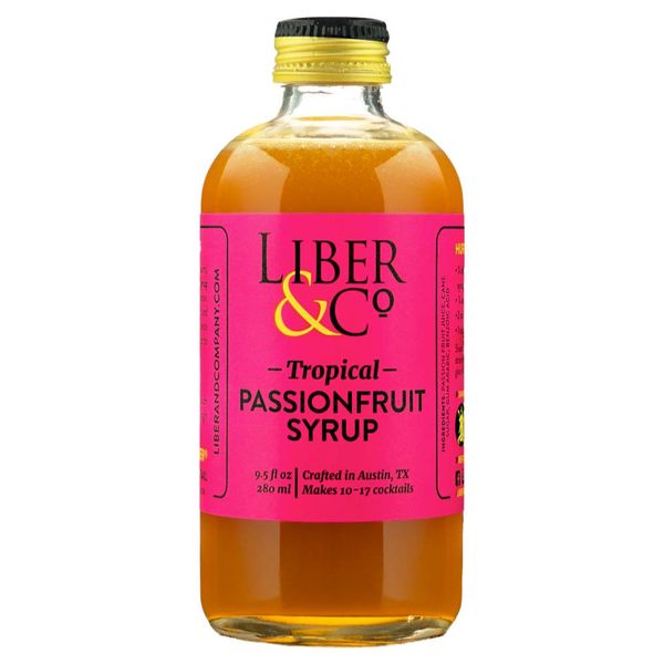 Liber & Co. Tropical Passion Fruit Syrup (9.5 oz)