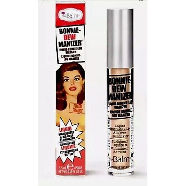 NEW the Balm Bonnie-Dew Manizer Liquid Highlighter All Over Illuminator 5.5 ML