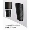 JAKO Unisex Schienbeinschoner River Light, schwarz, L