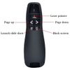 HUACAM Wireless Presenter, 2.4GHz Wireless USB Presentation Clicker, Powerpoint Clicker with Laser, PPT Remote Control Presentation Pointer for Mac/PC/Laptop