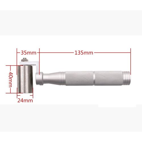 DreamColor Wallpaper Roller Stainless Seam Roller Painting Tool Stainless Handle