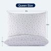 Cooling Shredded Memory Foam Pillows for Sleeping 2 Pack, Adjustable Bed Pillow 