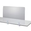 As One Splash Prevention Partition Clamp Holder Set of 2