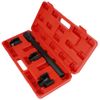4pc Inner Tie Rod Removal Set Mechanics Installation Tool Dual Socket Adaptor