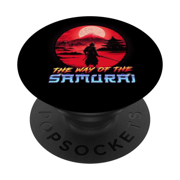 The Way of the Samurai Anime Manga Poster PopSockets with Interchangeable PopGrip