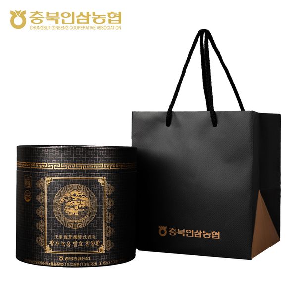 Nonghyup Wangga Deer Deer Fermented Aloe Vera High Content 26% Chuseok Gift Set for Parents 100 Pills + Exclusive Shopping Bag, 1ea